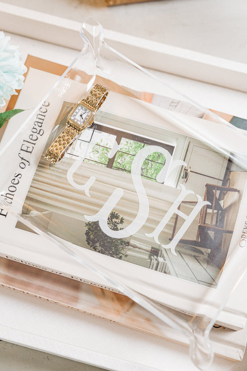 Personalized Acrylic Tray