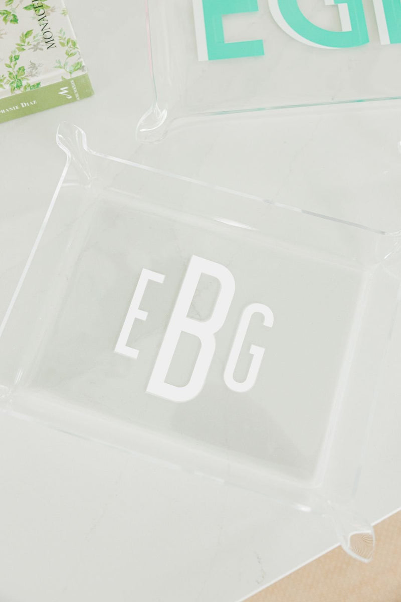 Personalized Acrylic Tray