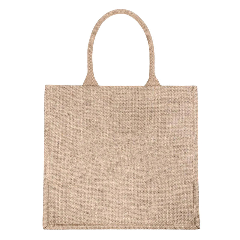 Shadow Monogram Jute Carryall
