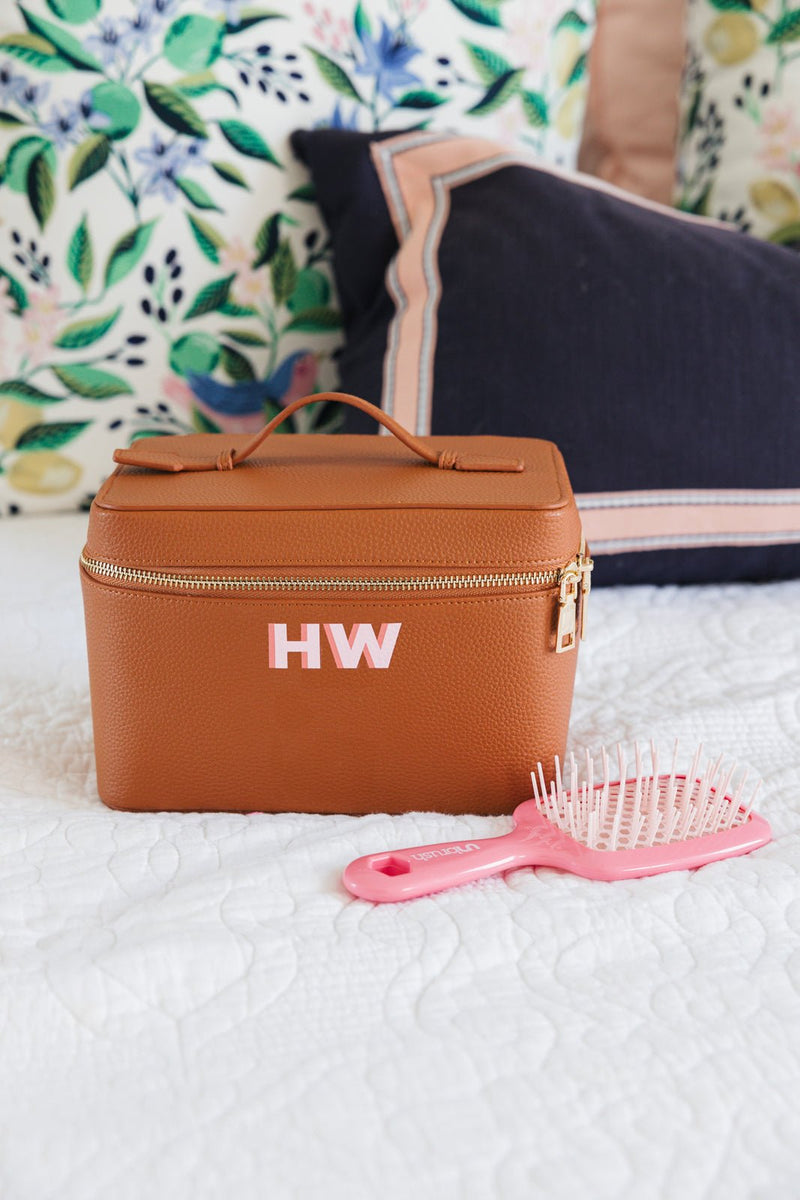 Leather Train Case