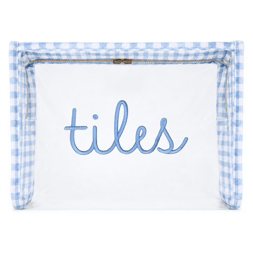 Tiles Riviera Clear Pouch