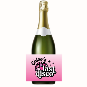 Last Disco Wine / Champagne Label (Set of 6)
