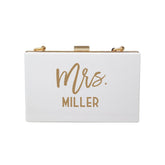 Bride Acrylic Clutch - Sprinkled With Pink #bachelorette #custom #gifts