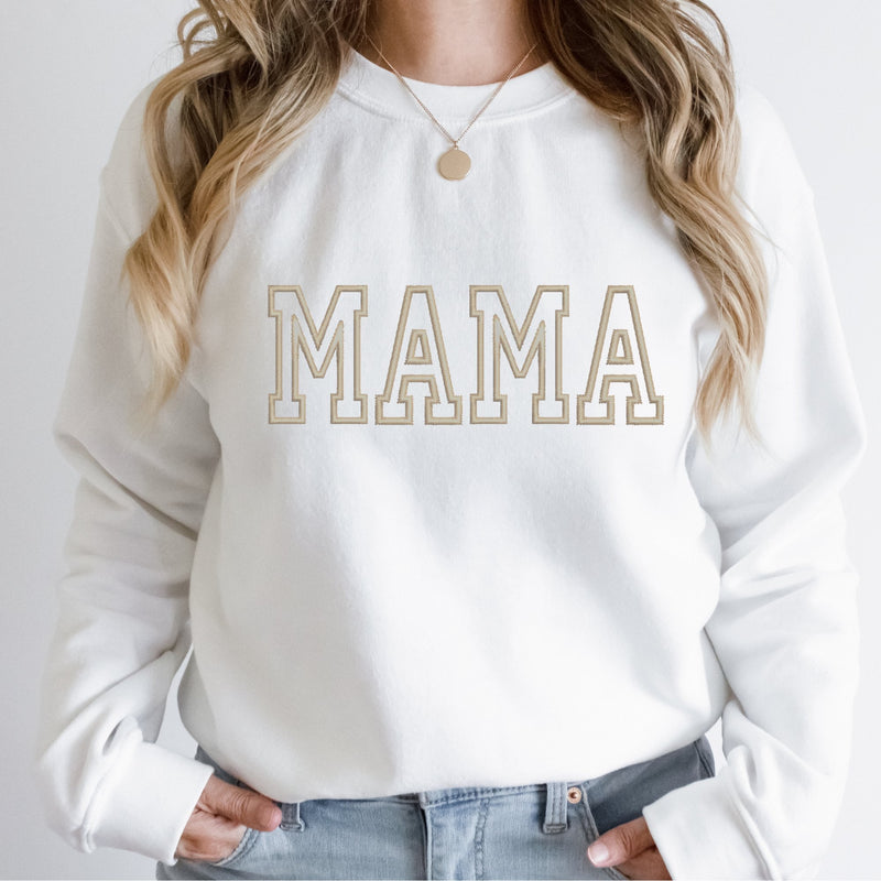 Collegiate Embroidered Sweatshirt
