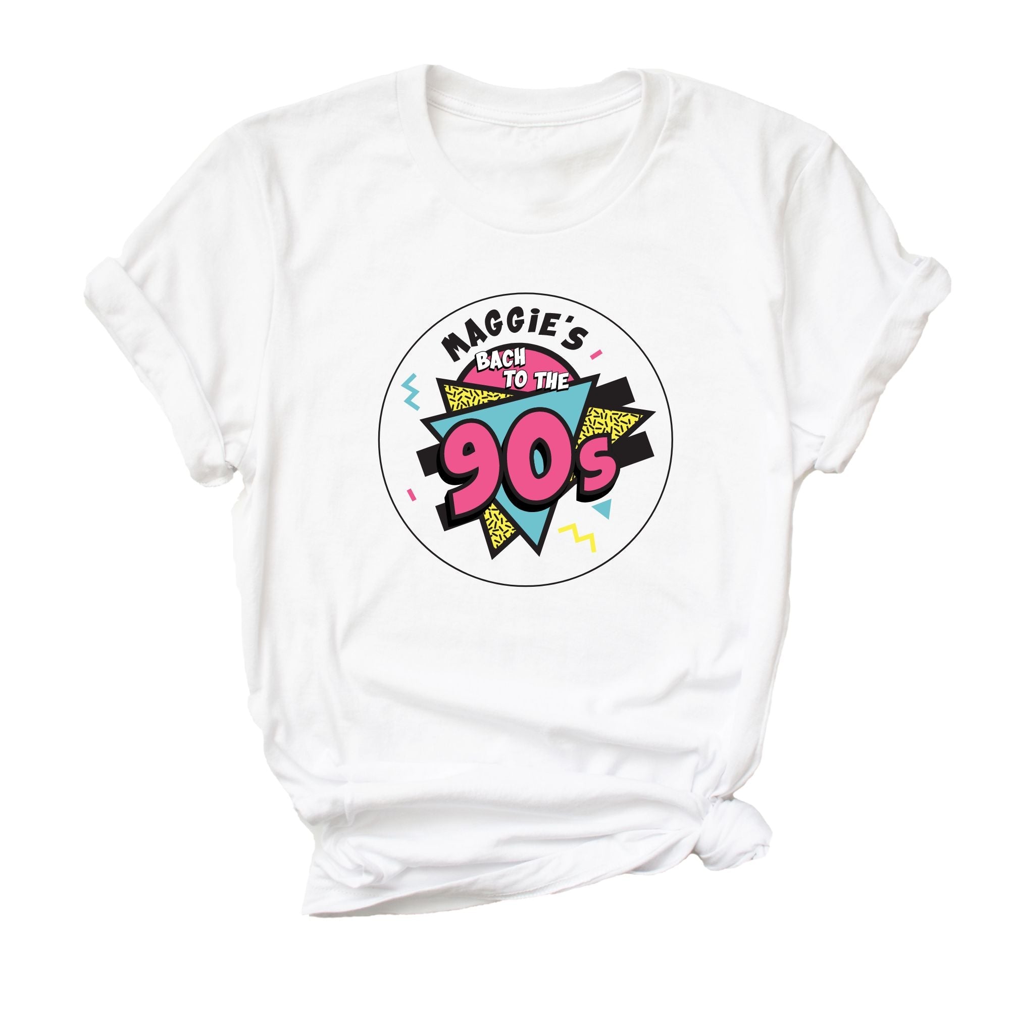Custom Bach To The 90s Shirt - Sprinkled With Pink #bachelorette #custom #gifts
