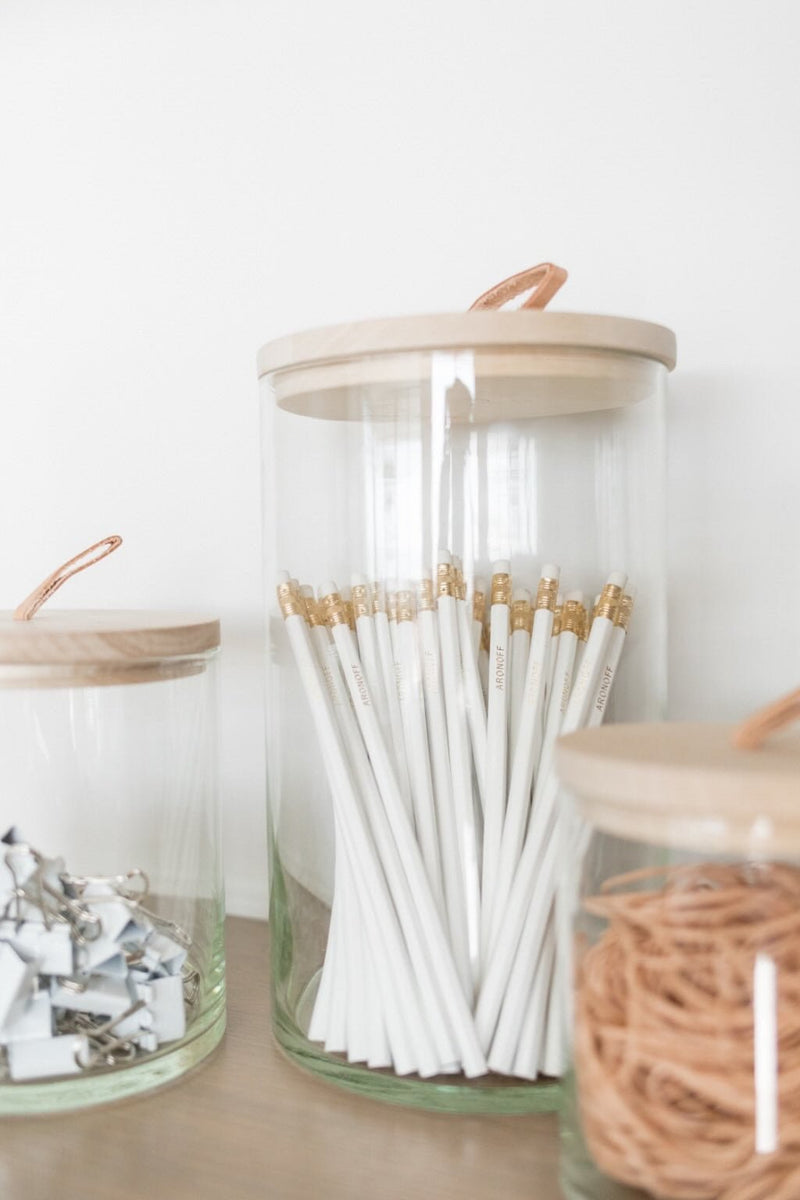 Custom Gold Foil Pencils - Sprinkled With Pink #bachelorette #custom #gifts