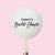 A white jumbo balloon reads "Charley's Bridal Shower"
