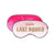 A pink sleep mask reads "Dani's Last Rodeo" in gold.