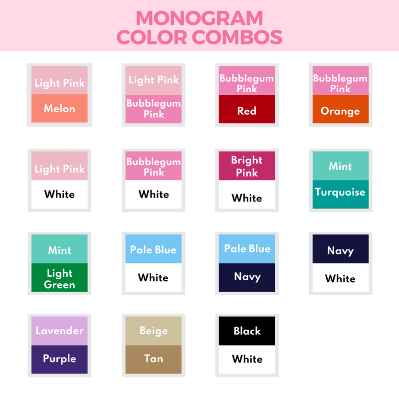 Custom Shadow Monogram 40 oz Tumbler - Sprinkled With Pink #bachelorette #custom #gifts