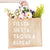 A custom jute bag reads "Fiesta, Siesta, Tequila, Repeat" on the front