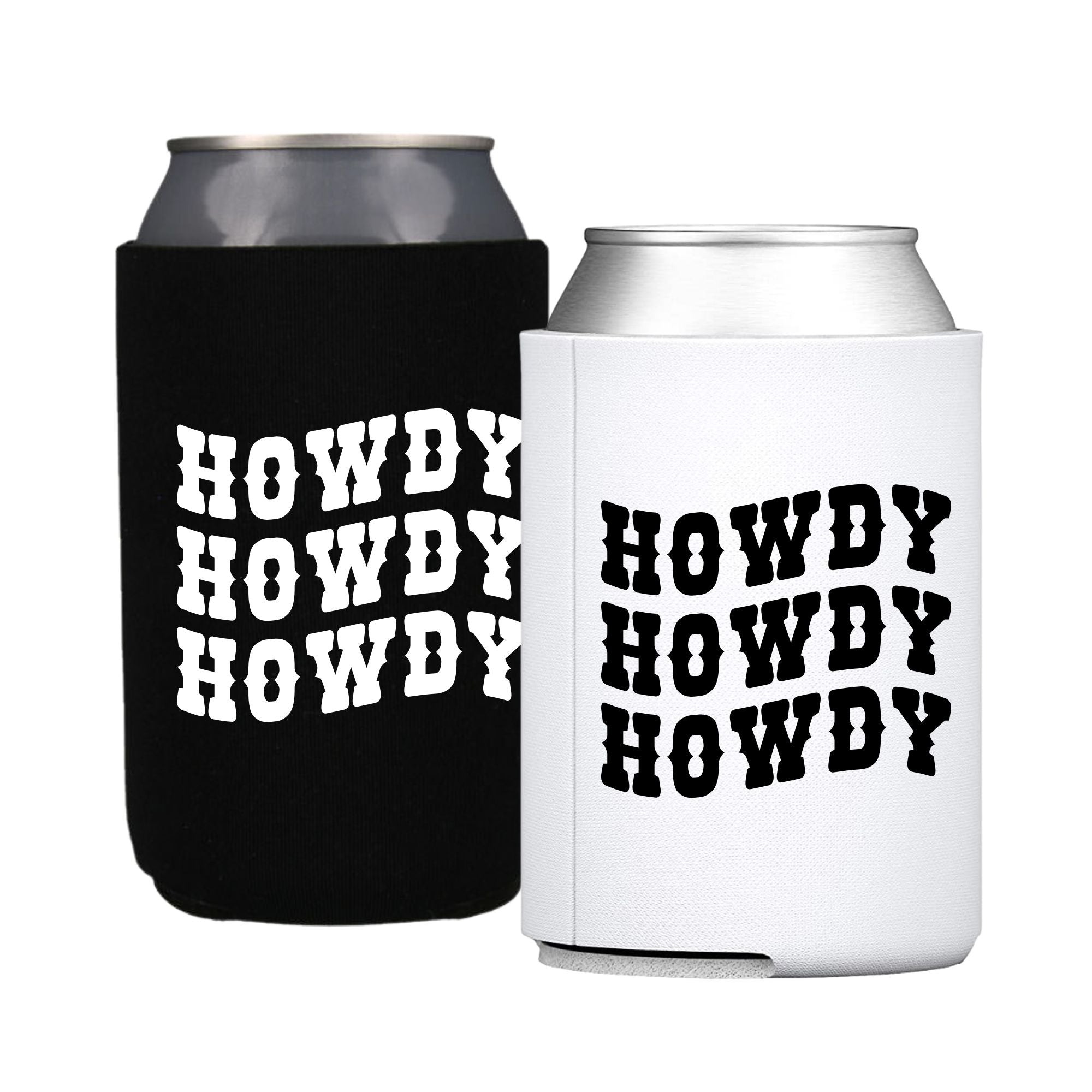 Howdy Can Cooler - Sprinkled With Pink #bachelorette #custom #gifts