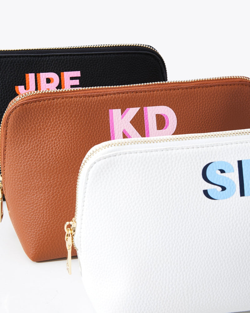 Leather Pouch - Sprinkled With Pink #bachelorette #custom #gifts