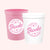 Let's Bach Party Doll Design Stadium Cups (set of 10)