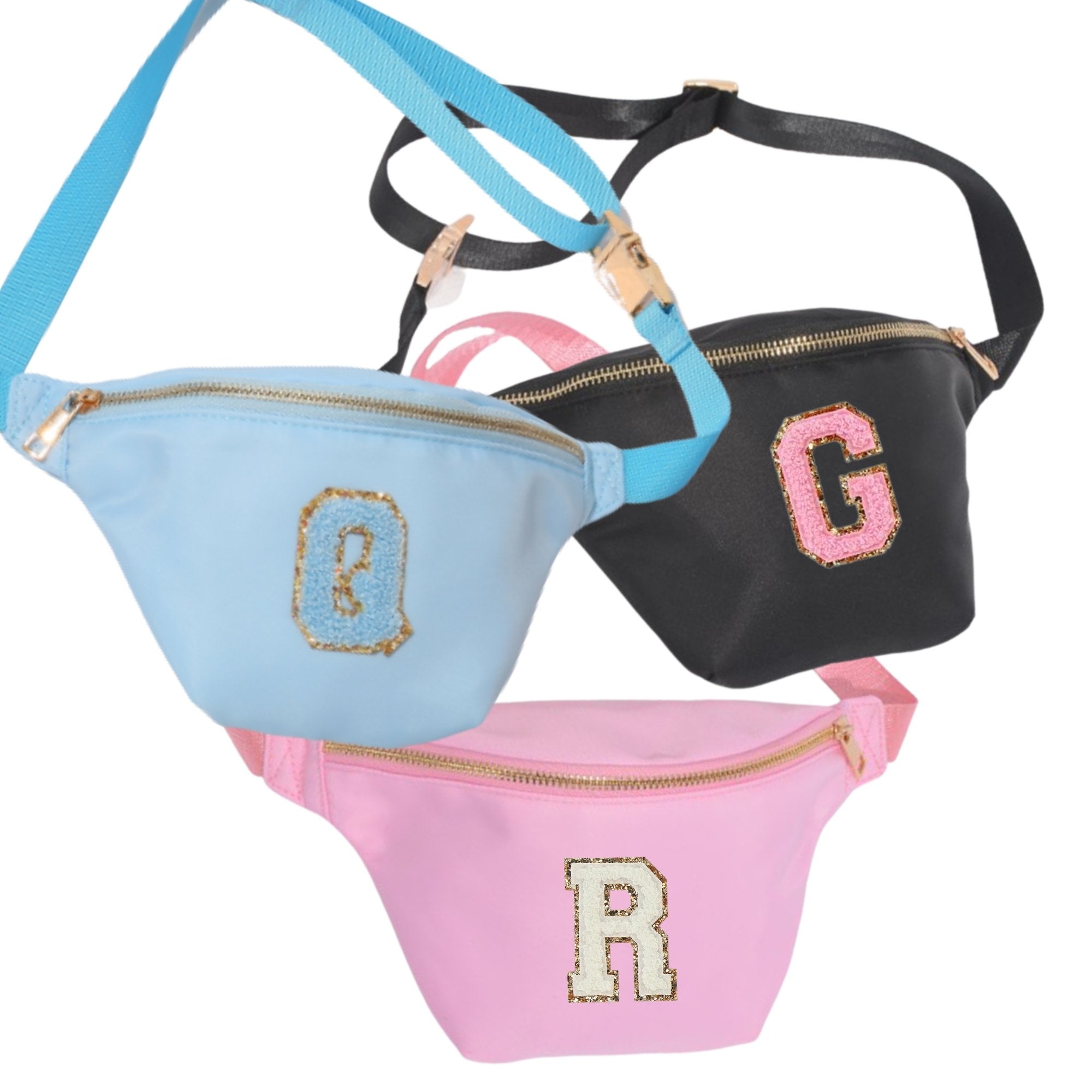 Nylon Fanny Pack - Sprinkled With Pink #bachelorette #custom #gifts