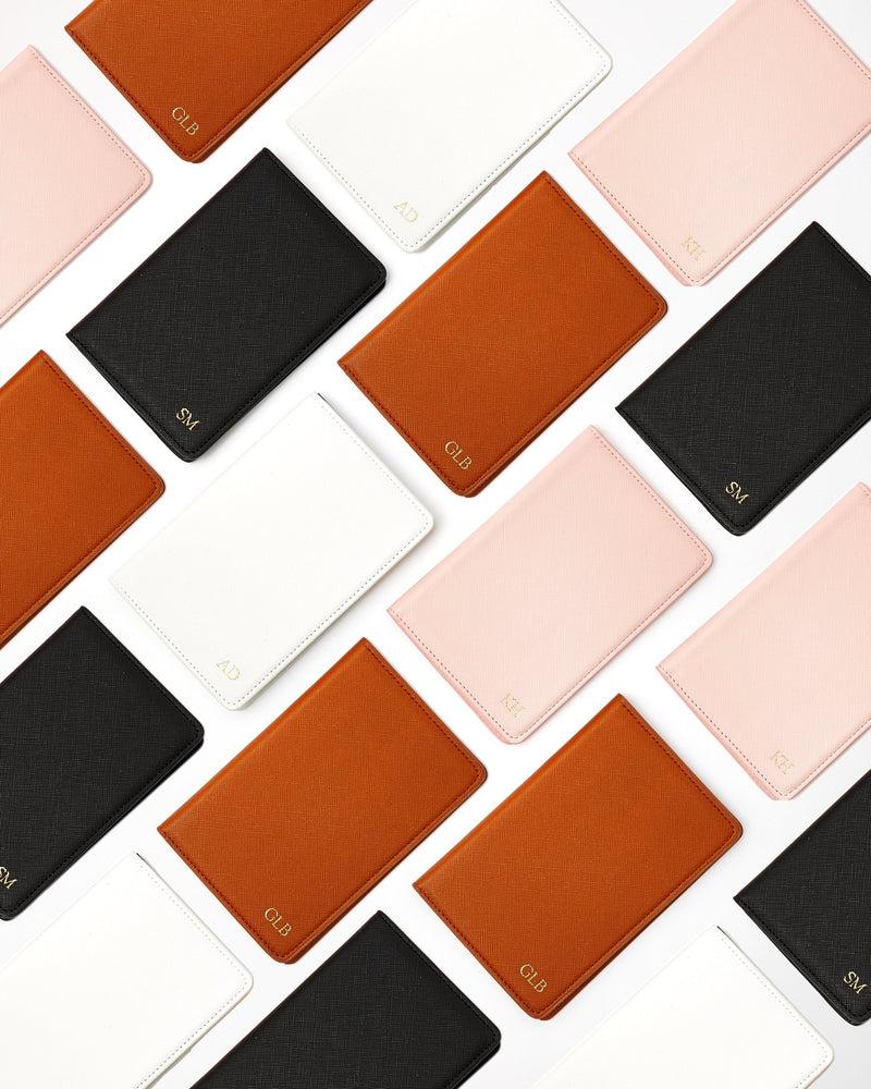 Passport Holder, Gold Foil - Sprinkled With Pink #bachelorette #custom #gifts