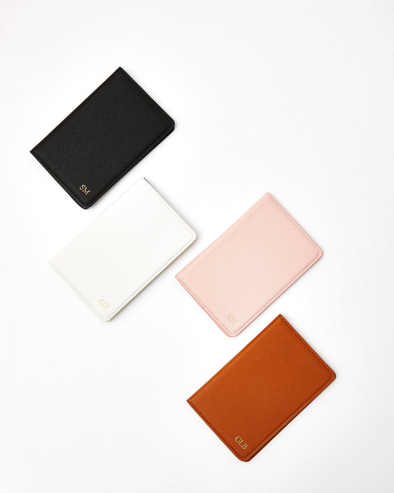 Passport Holder, Gold Foil - Sprinkled With Pink #bachelorette #custom #gifts