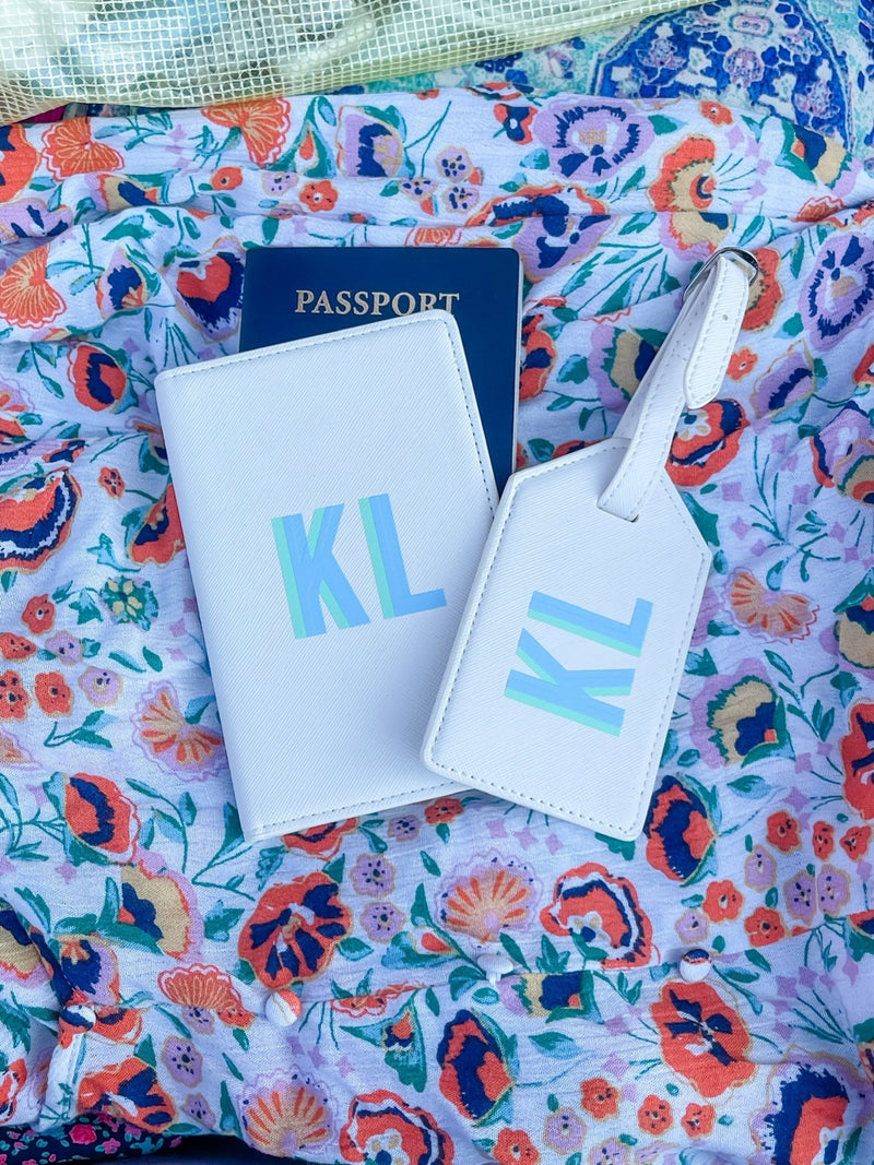 Shadow Monogram Luggage Tag