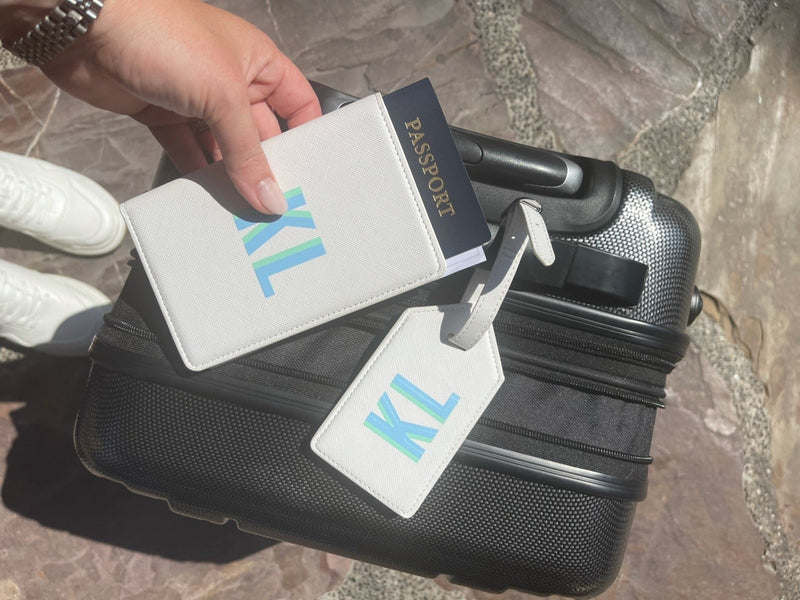 Shadow Monogram Luggage Tag