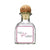 A tequila bottle is customized with a personalized label which says "Will You Take A Shot At Being My Bridesmaid?"