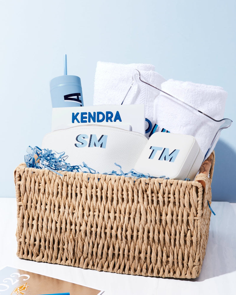 Vegan Leather Pouch - Sprinkled With Pink #bachelorette #custom #gifts