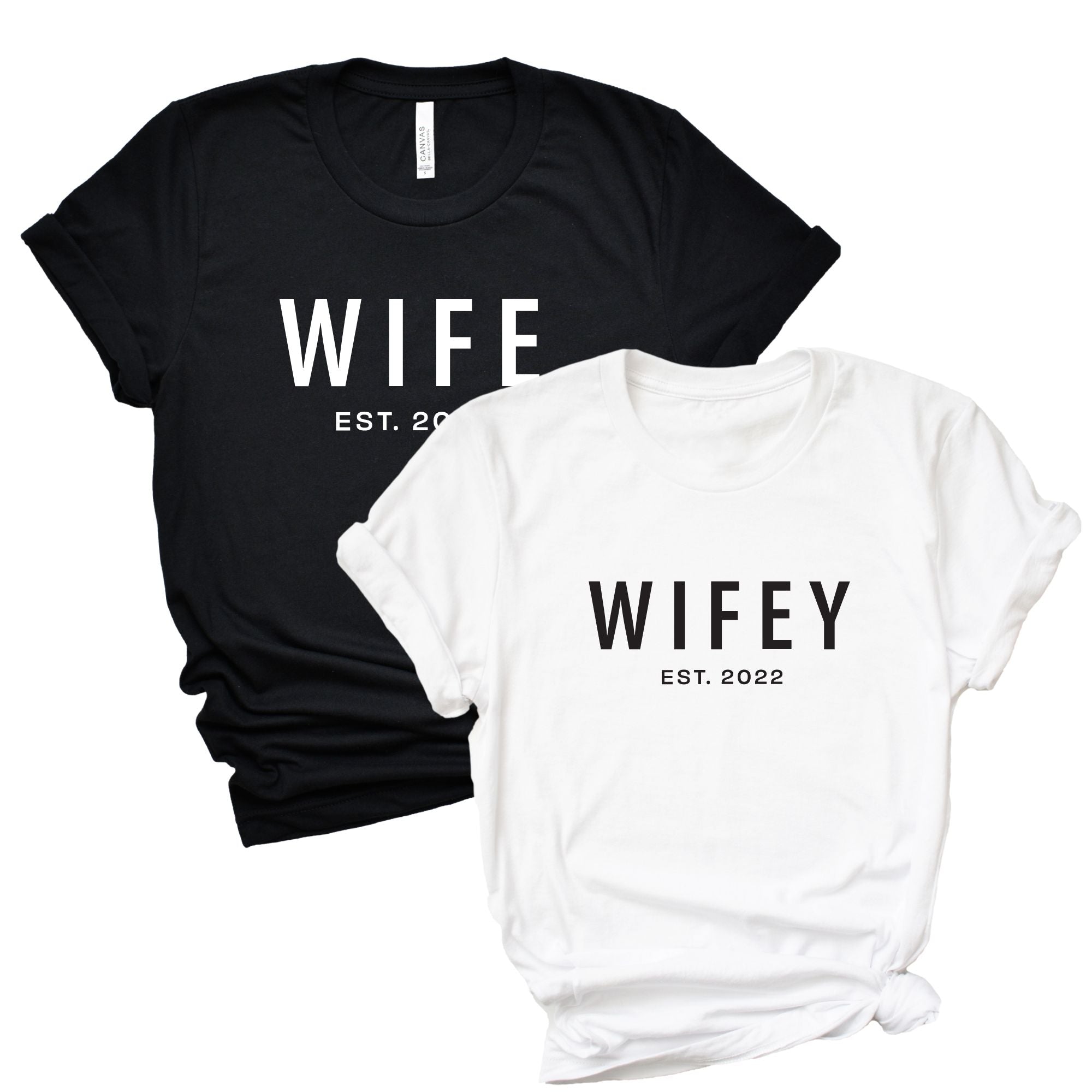 Wife / Wifey Shirt - Sprinkled With Pink #bachelorette #custom #gifts