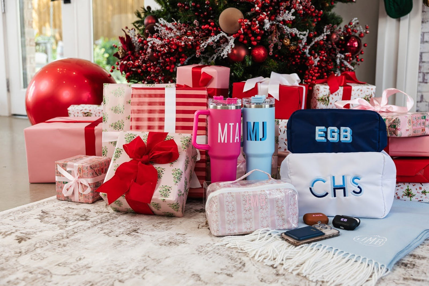 A Pile Of Gifts For Teen And Tween Girls Under A Christmas Tree