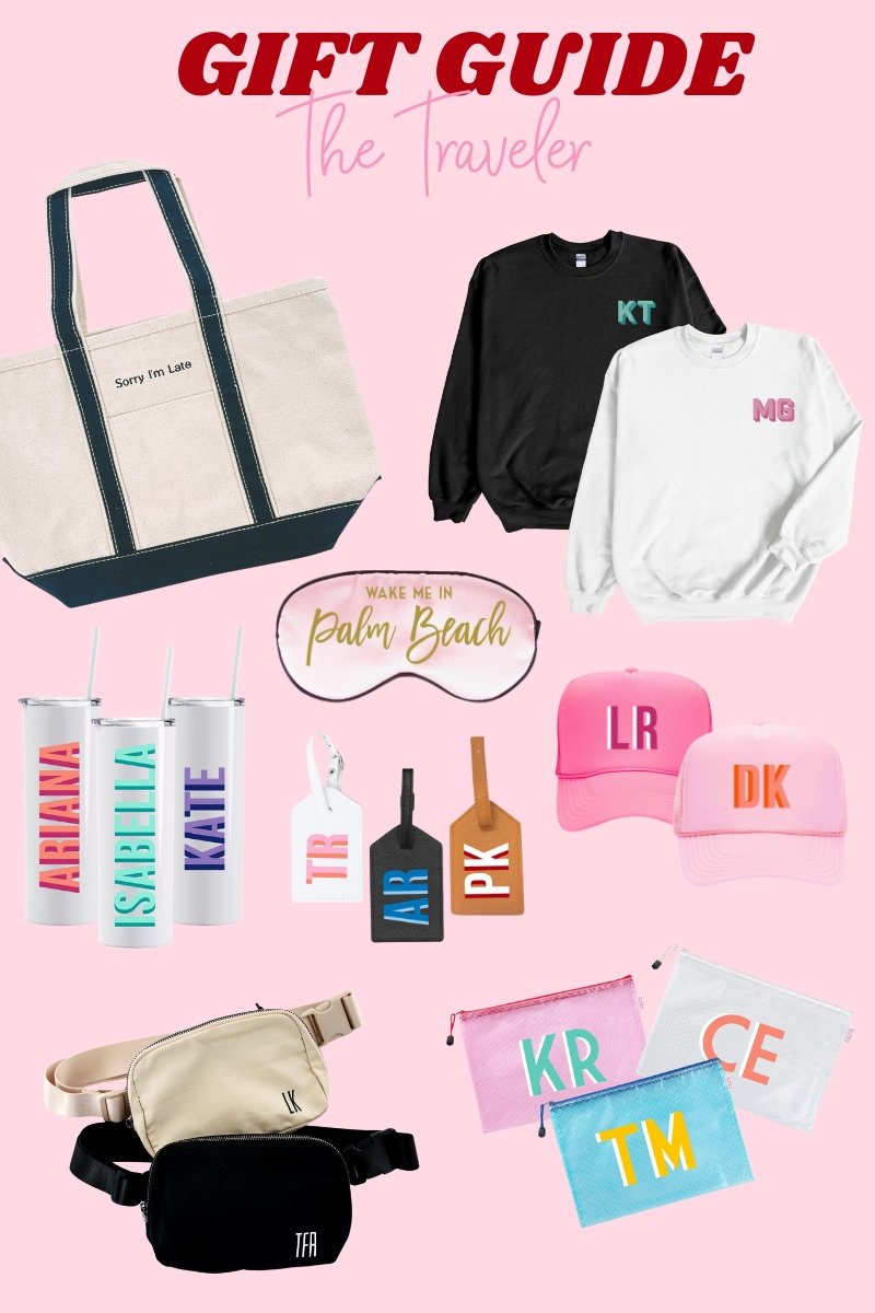 Gifts For The Traveler - Sprinkled With Pink