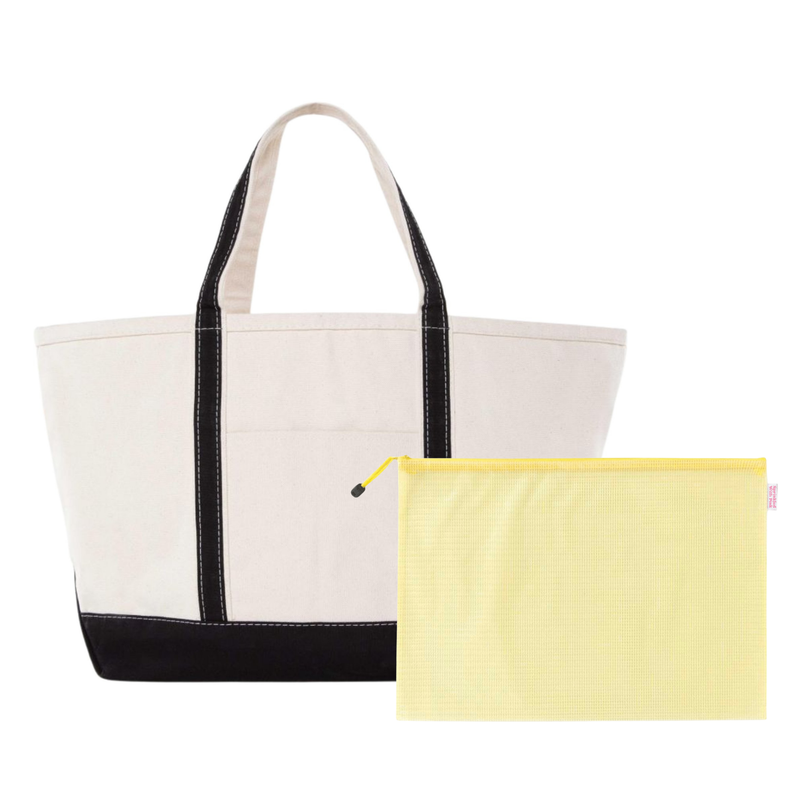 Gameday Canvas Tote & Pool Bag