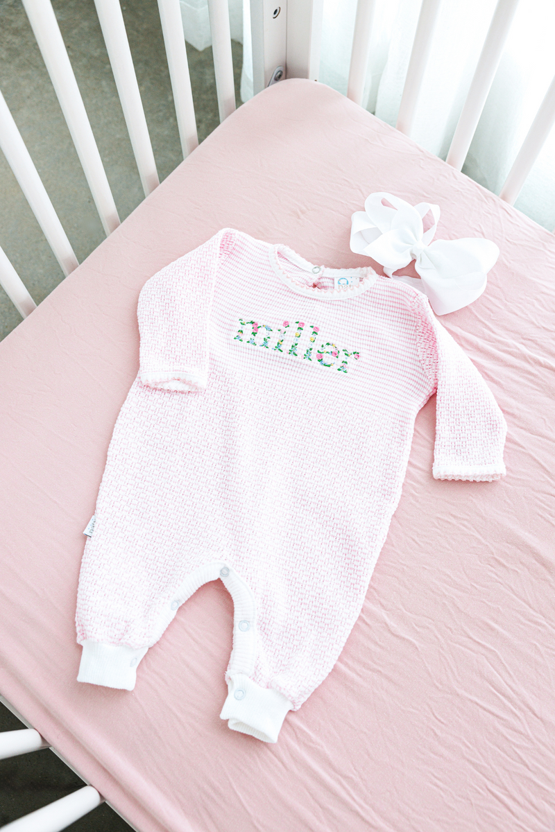 Paty Romper -  Floral Name