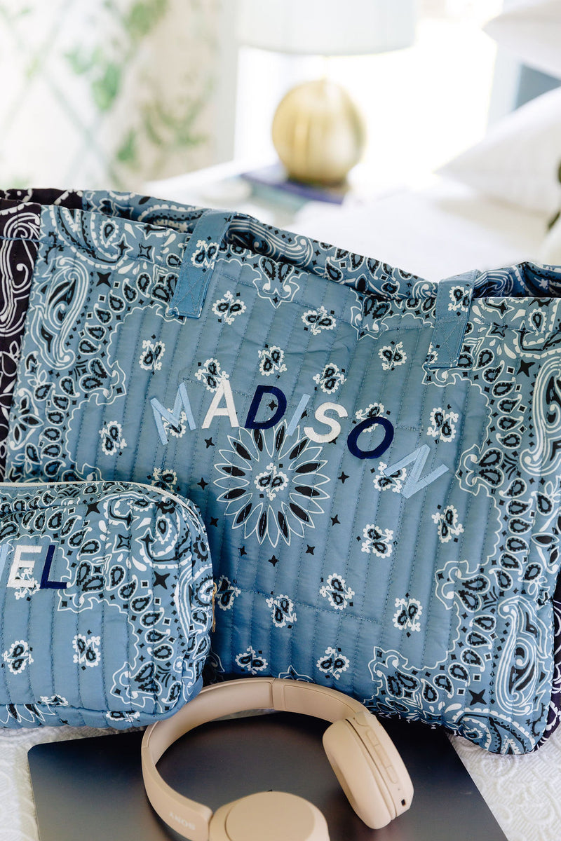 Bandana Tote & Pouch Set