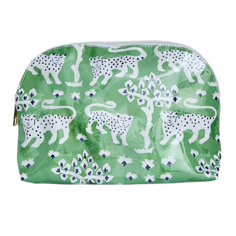 Clear Coated Pouch - Appliqué