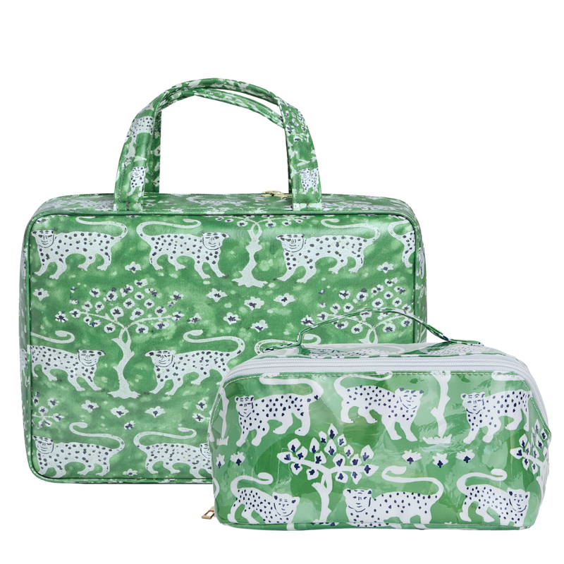 Clear Coated Travel Set