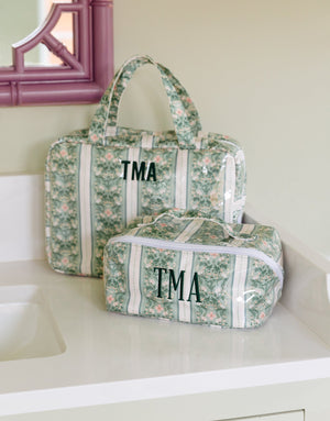 Clear Coated Travel Set