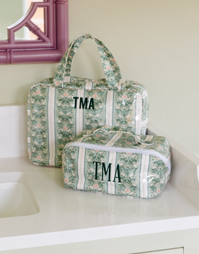 Clear Coated Travel Set