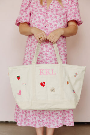 Favorite Things Custom Canvas Tote