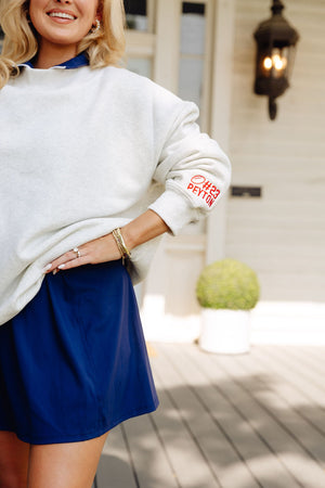 Collar/Sleeve Gameday Mockneck