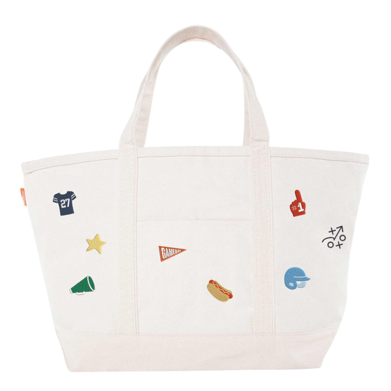Gameday Icon Canvas Tote