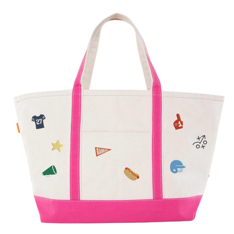 Gameday Icon Canvas Tote