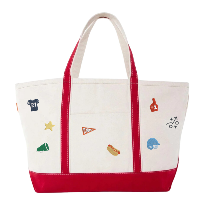 Gameday Icon Canvas Tote