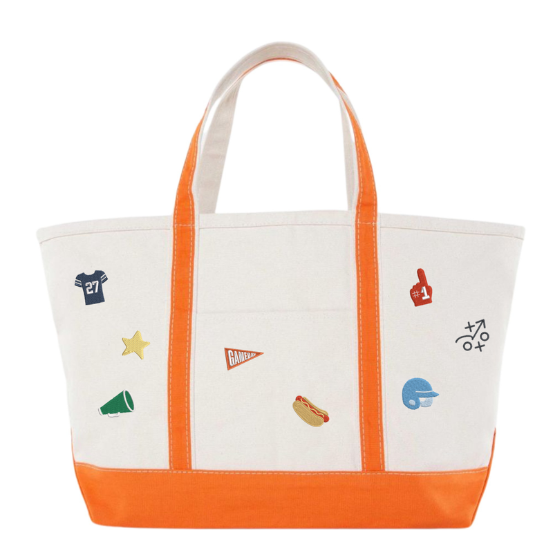 Gameday Icon Canvas Tote