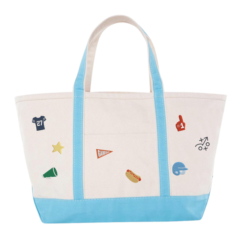 Gameday Icon Canvas Tote