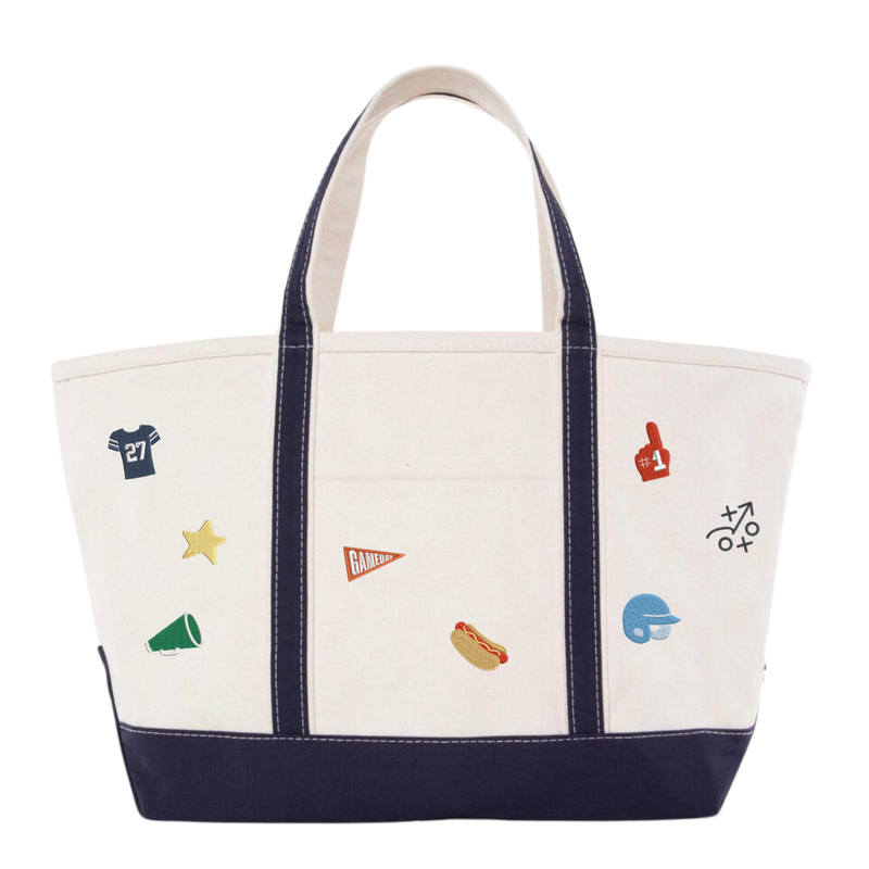 Gameday Icon Canvas Tote