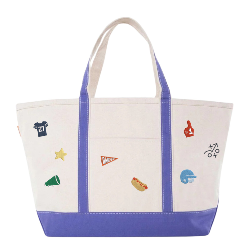 Gameday Icon Canvas Tote