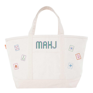 Mahjong Icon Canvas Tote
