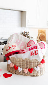 Sprinkled With Pink Valentine's Gift Basket Filled with Custom Gifts
