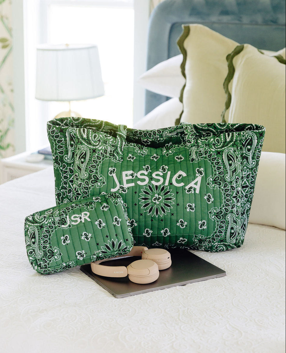 Bandana Tote & Pouch Set