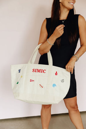 Gameday Icon Canvas Tote