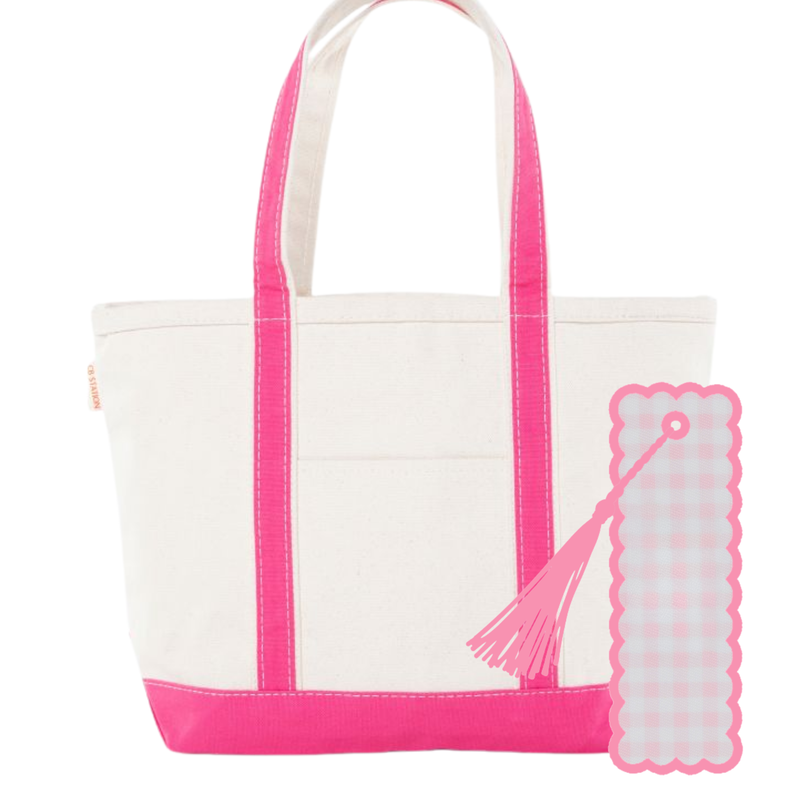 Book Lover Tote & Bookmark