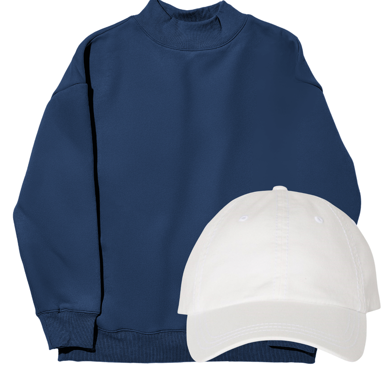 Book Lover Mockneck & Hat