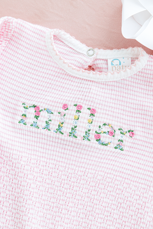 Paty Romper -  Floral Name